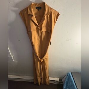Eloquii Women's Camel Jumpsuit Size 18